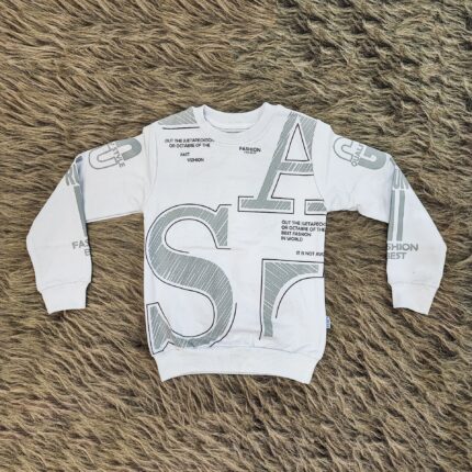 بلوز آستین بلند اسپرت طرح SA کد 256