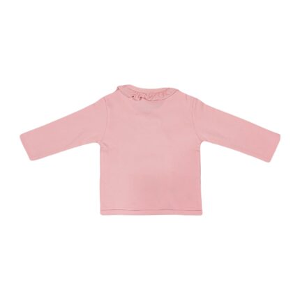 بلوز آستین بلند جلو دکمه چین دار بی بی وان