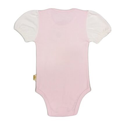 زیر دکمه آستین کوتاه نخ پنبه نی نی سان طرح خرگوش