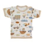 بلوز نخی آستین کوتاه اسپرت ترمه 102