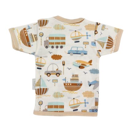 بلوز نخی آستین کوتاه اسپرت ترمه 102