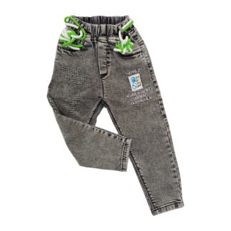 شلوار کمر کش جین پسرانه کد 333